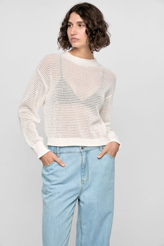 Oslo Knit Jumper - White