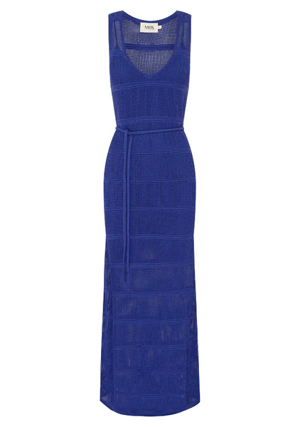 Carmen Knit Midi Dress - Sodalite Blue - 25% OFF AUTOMATICALLY APPLIED AT CHECKOUT