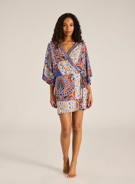 Azura Tali Mini Wrap Dress - Azura
