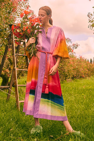 Tapestry Kaftan Dress - Blossom Print - 30% OFF AUTOMATICALLY APPLIED AT CHECKOUT