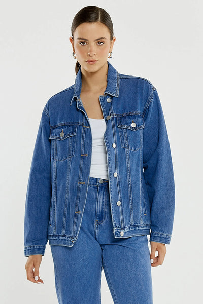 Aimee Denim Jacket - Classic Blue