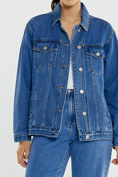 Aimee Denim Jacket - Classic Blue