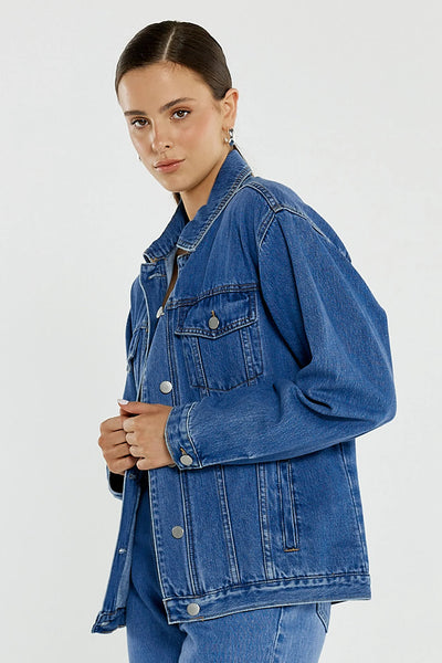 Aimee Denim Jacket - Classic Blue