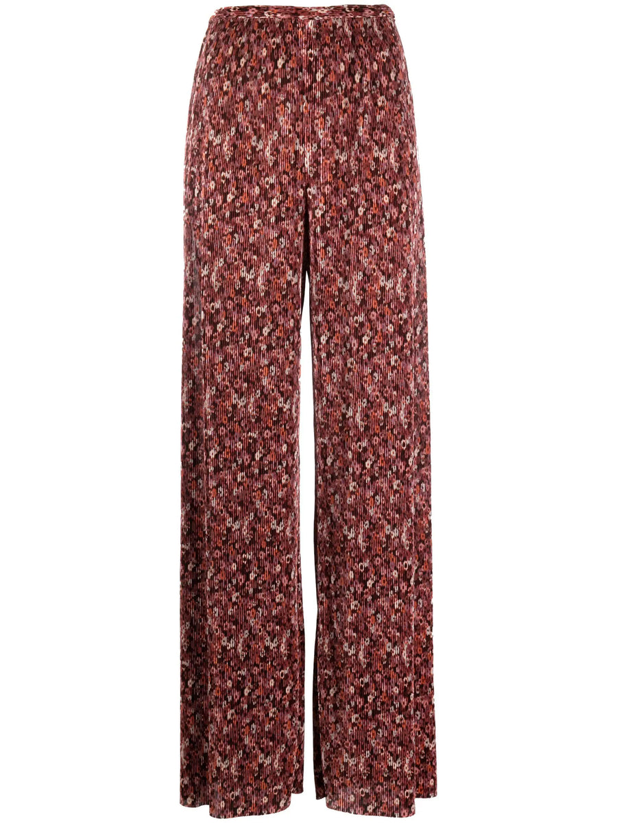 True Pants - Ruby Print – et seQ fashion
