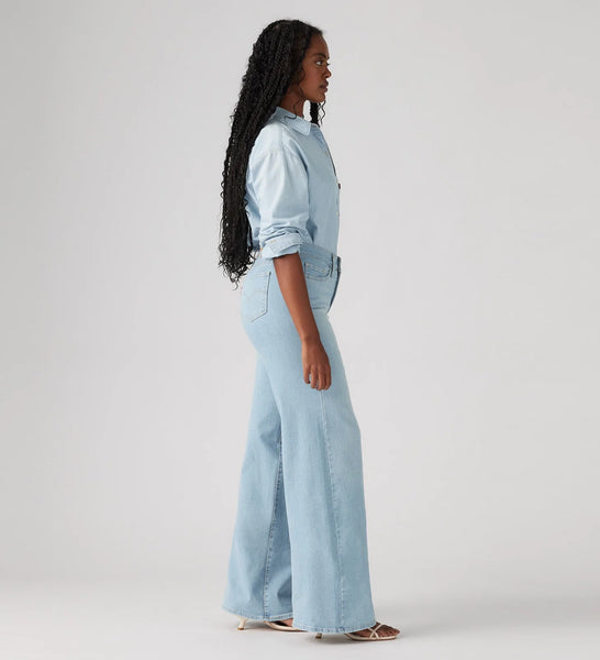 Shaping Wide Leg Jean - Tall Glass Of Water