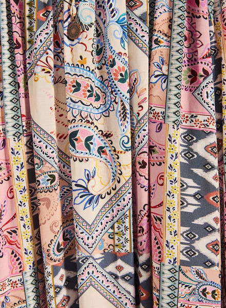 Solara Malina Maxi Skirt - Bandana - et seQ fashion