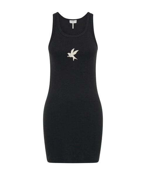 Singlet Mini Dress - Black A FURTHER 15% OFF AUTOMATICALLY APPLIED AT CHECKOUT - et seQ fashion