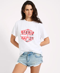 Good Times Boyfriend Tee - White