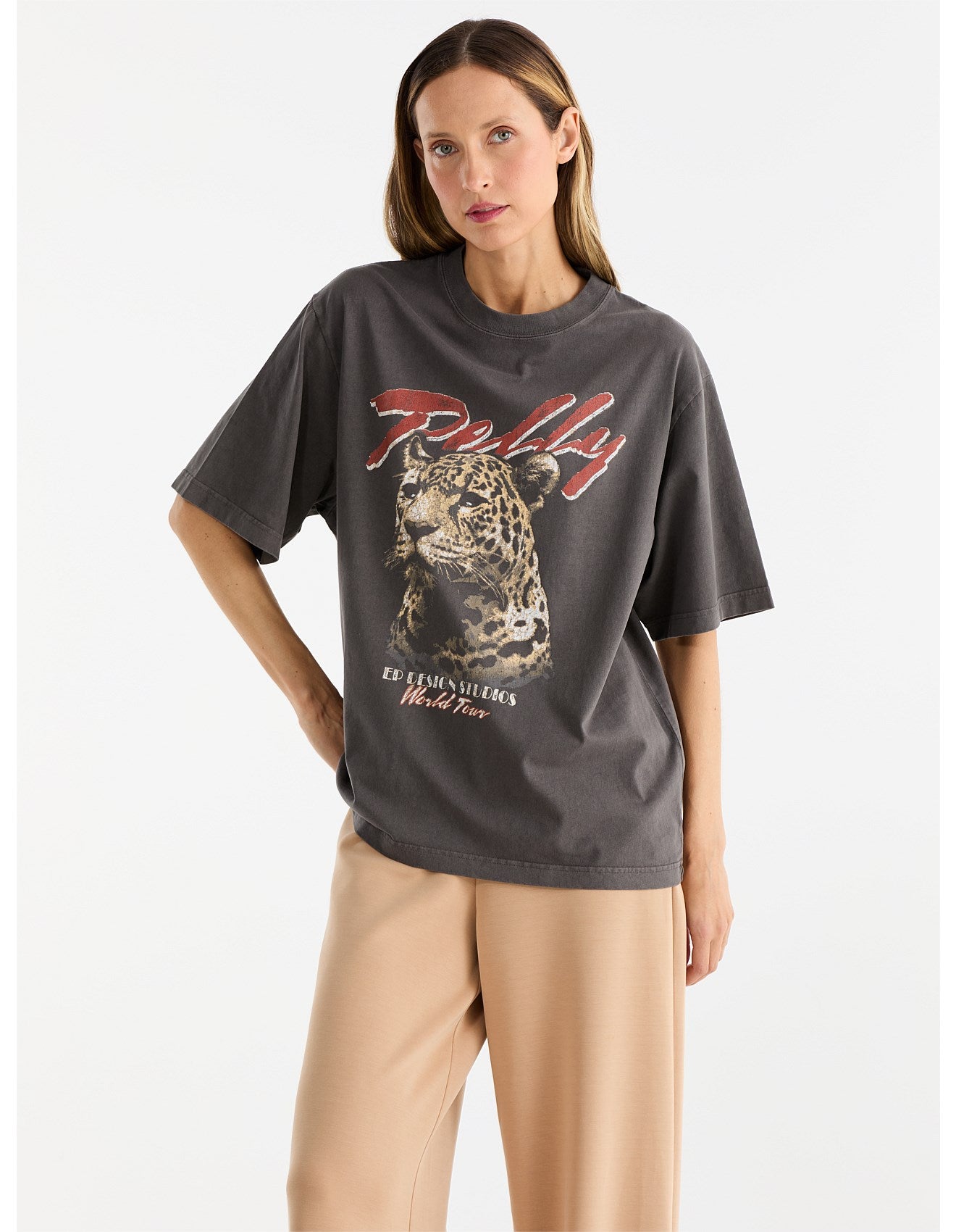 Pelly Tour Tee - Smoke