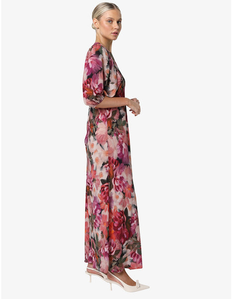 Natalia Dress - Floral Jewel