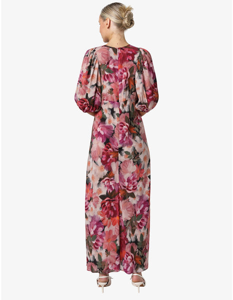 Natalia Dress - Floral Jewel