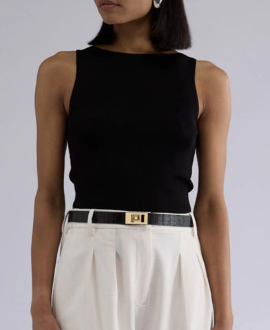 Anouk Knit Top - Black
