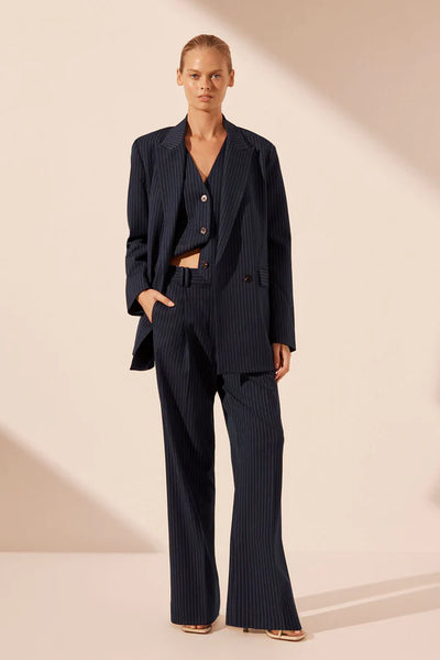 Hayden Double Breasted Blazer - Navy/Ivory - 25% OFF AUTOMATICALLY APPLIED AT CHECKOUT