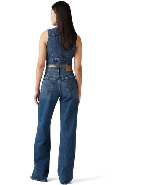 Ribcage Wide Leg Jeans - Polar Perimiter - et seQ fashion