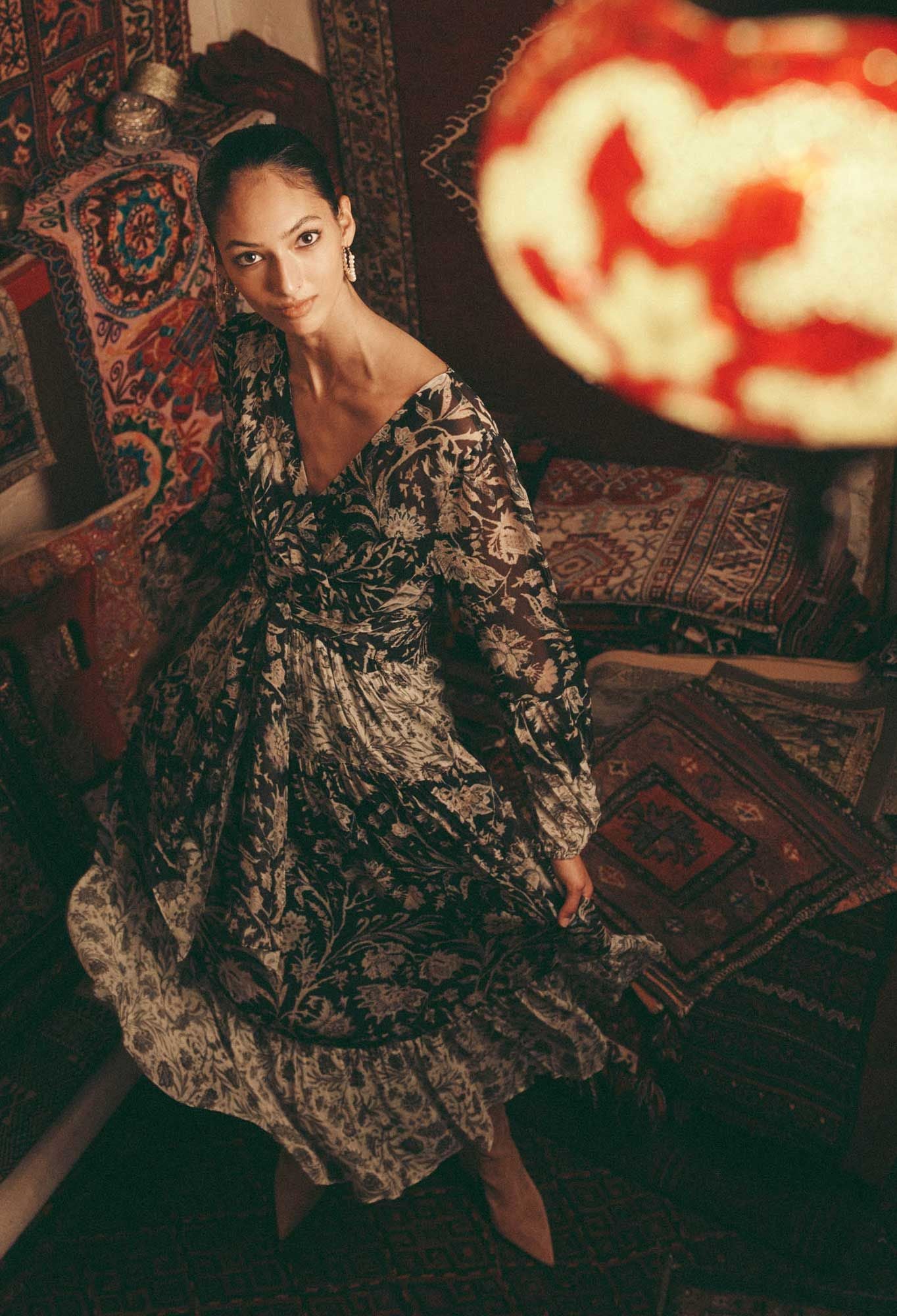 Ivy Viscose Maxi Dress - Persian Floral - et seQ fashion