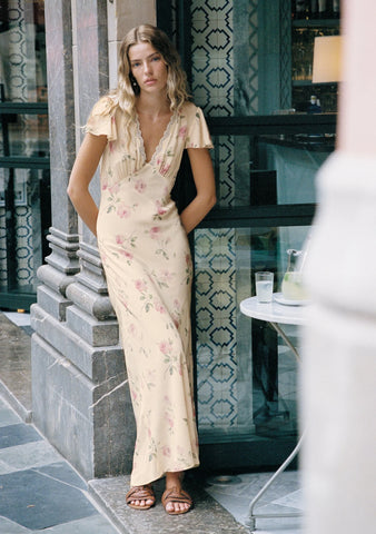 Marena Midi Dress - Floral