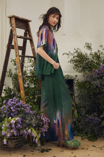 Tapestry Elastic Waist Pant - Bayberry Print - 25% OFF AUTOMATICALLY APPLIED AT CHECKOUT