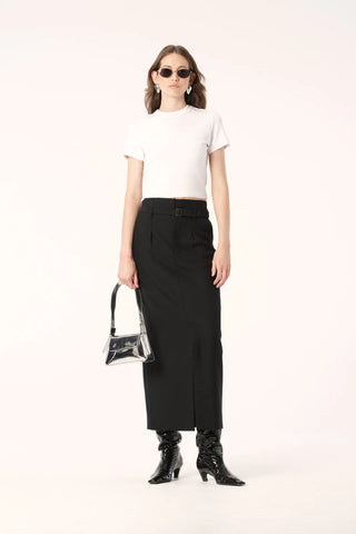 Emiko Skirt - Onyx A FURTHER 15% OFF AUTOMATICALLY APPLIED AT CHECKOUT - et seQ fashion