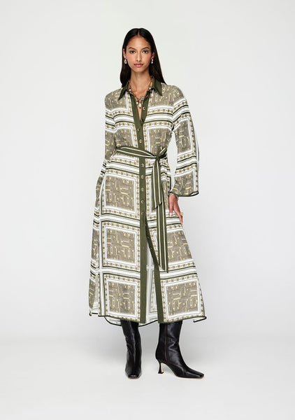 Leyla Midi Dress - Leyla Print