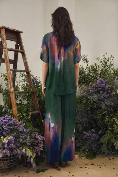 Tapestry Elastic Waist Pant - Bayberry Print - 25% OFF AUTOMATICALLY APPLIED AT CHECKOUT