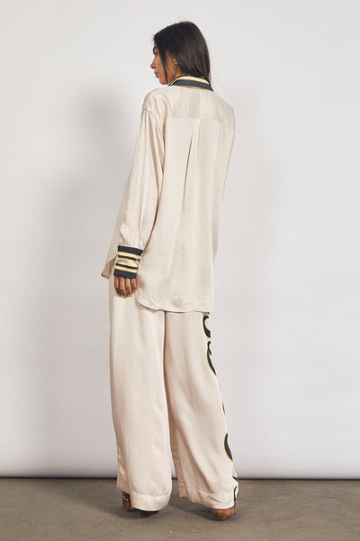Tide Elastic Waist Pant - Ecru A FURTHER 15% OFF AUTOMATICALLY APPLIED AT CHECKOUT