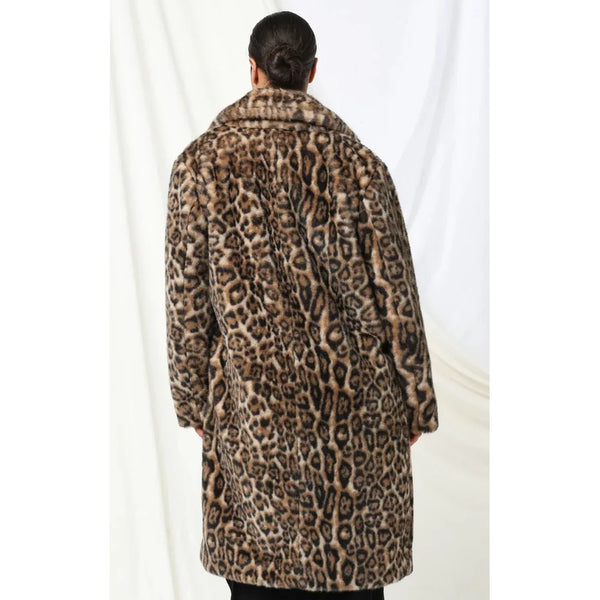 Dee Coat - Animal Print - et seQ fashion