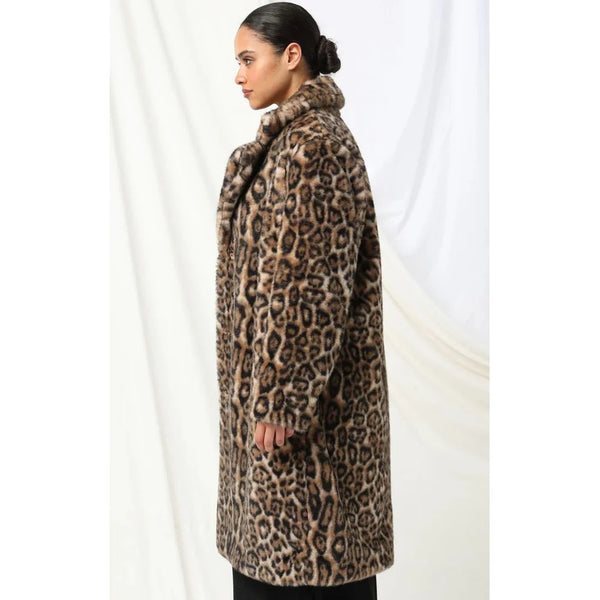 Dee Coat - Animal Print - et seQ fashion