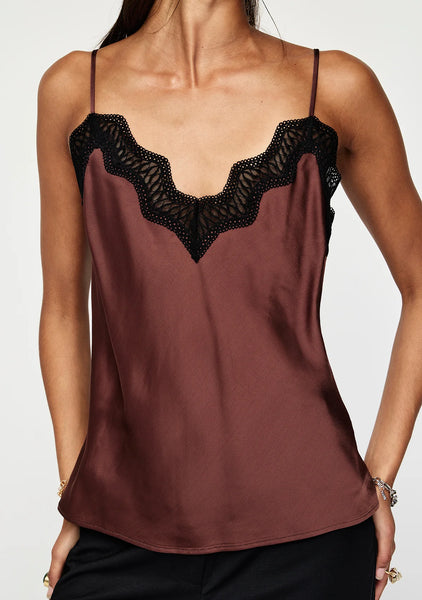 Suri Cami Top - Chocolate - et seQ fashion