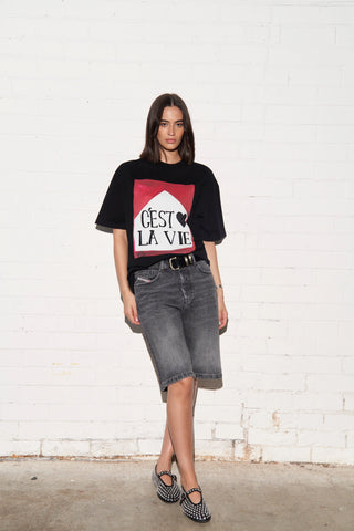 C'Est La Vie Oversize Tee