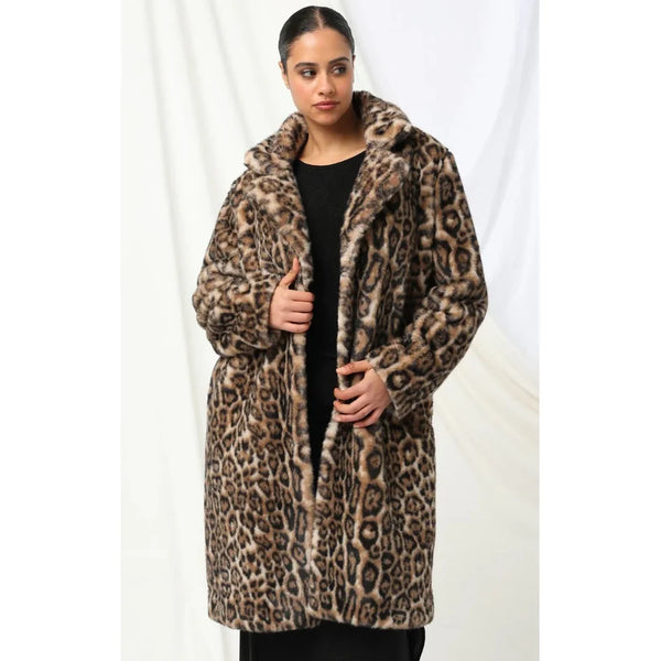 Dee Coat - Animal Print - et seQ fashion