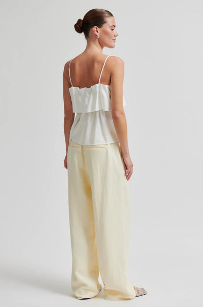 Aie Layered Top - White Alyssum