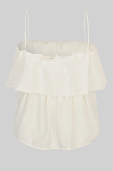 Aie Layered Top - White Alyssum