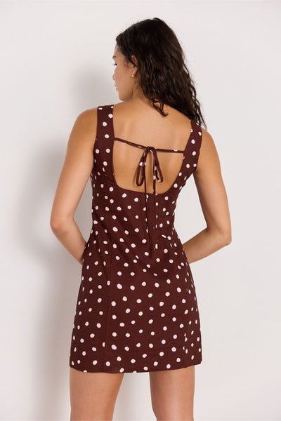 Cedar Mini Dress - Choc-Spot