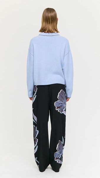 Harvey Knit Jumper - Sky Blue - et seQ fashion