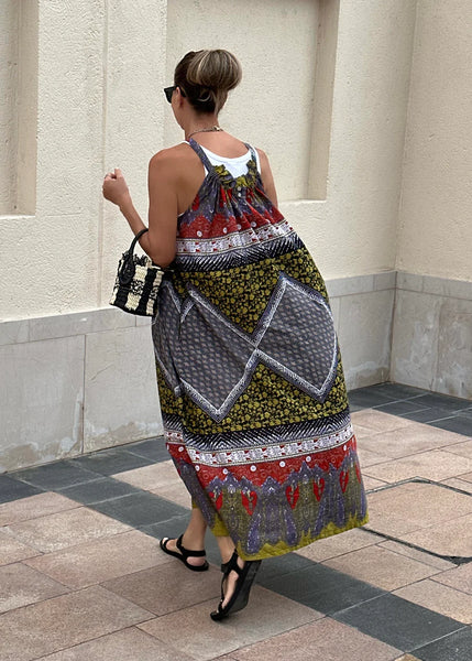 Rosita Dress - Moroccan Lime