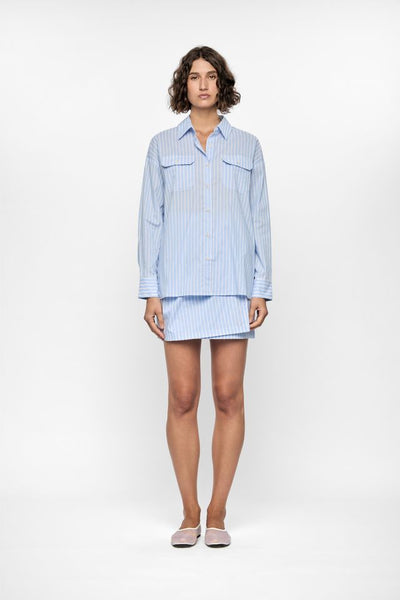 Ayra Shirt - Blue/White/Stripe