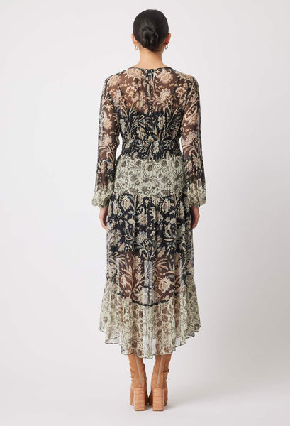 Ivy Viscose Maxi Dress - Persian Floral - et seQ fashion