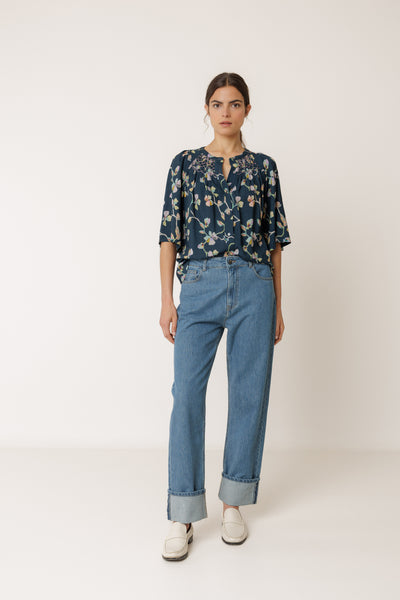 Smock Detail Shirt - et seQ fashion