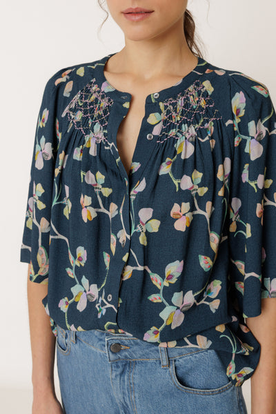 Smock Detail Shirt - et seQ fashion