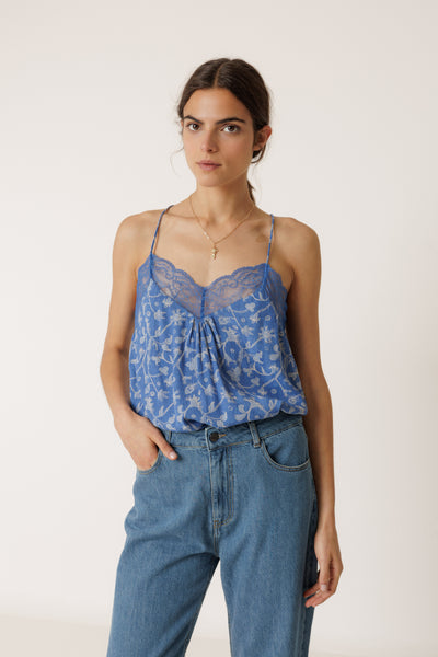 Slip Top With Lace - Britanico - et seQ fashion