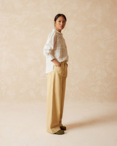 Lace Camisa - Blanco