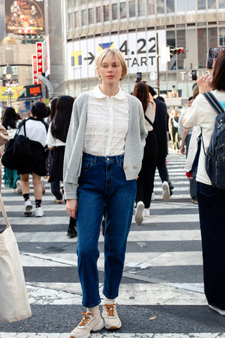 Lace Camisa - Blanco