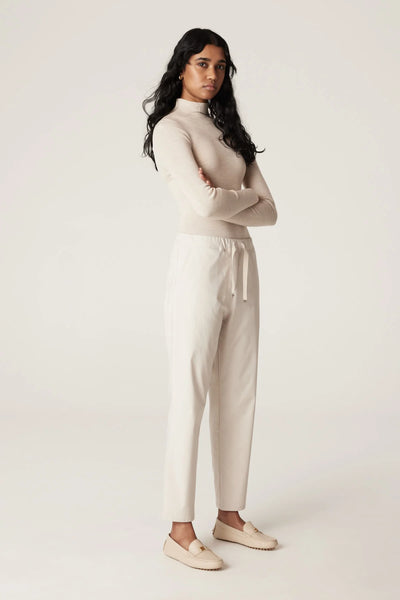 Seamless Merino Turtle Neck - Wheat - et seQ fashion