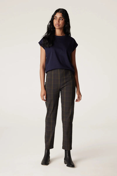 Bell Tartan Pant - Green Tartan