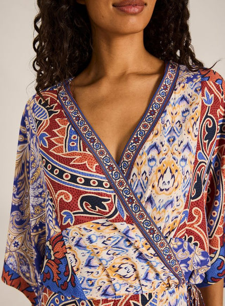 Azura Tali Mini Wrap Dress - Azura