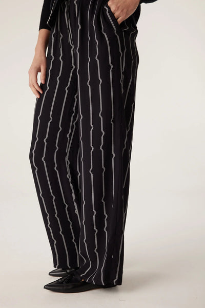 Allegra Stripe Pant - Pulse Print - 30% OFF AUTOMATICALLY APPLIED AT CHECKOUT