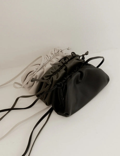 Dumpling Bag - Bone - et seQ fashion