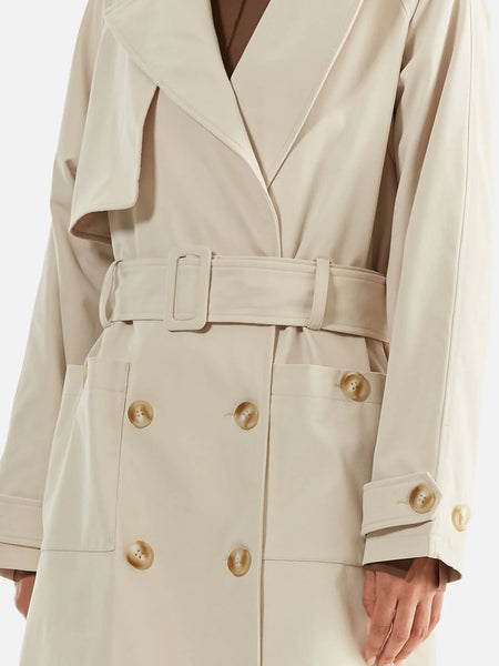 Carrie Trench Coat - Birch