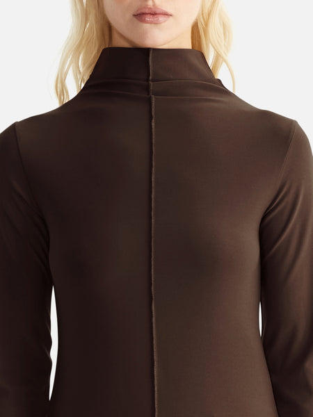 Freya Long Sleeve Top - Mahogany A FURTHER 15% OFF AUTOMATICALLY APPLIED AT CHECKOUT