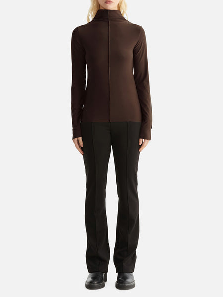Freya Long Sleeve Top - Mahogany A FURTHER 15% OFF AUTOMATICALLY APPLIED AT CHECKOUT